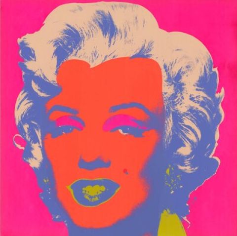 Csm AW Marilyn Monroe Marilyn rot 1967 klein 46855fc002