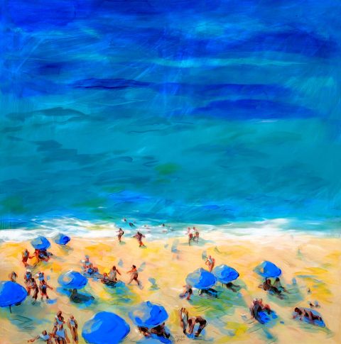 Strand,-Acryl-auf-Nessel-100x100cm-(2)